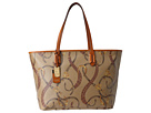 LAUREN Ralph Lauren - Caldwell Beltin Classic Tote (Khaki Belting/Lauren Tan)