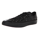 Converse - Chuck Taylor All Star PU Rhinestone Ox (Black) - Footwear