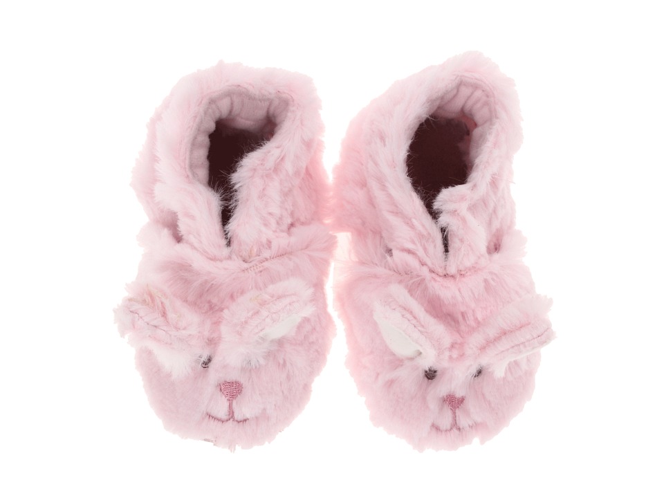 Robeez Fuzzy Bunny Soft Sole Infant/Todder Pink Girls Shoes