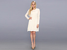 Jessica Simpson - Long Multi Direction Sleeve Sweater Dress (Cream) - Apparel