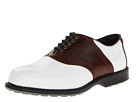 Allen-Edmonds - Muirfield Village (White Grain Leather/Brown Leather) - Footwear