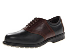 Allen-Edmonds - Muirfield Village (Black Grain Leather/Brown Leather) - Footwear