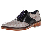 Cole Haan - Colton Winter Saddle (Paloma Croc Print/Black)