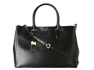 LAUREN Ralph Lauren - Taylor Double Zip Satchel (Black)