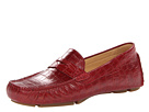 Cole Haan - Trillby Driver (Velvet Red/Gold Croc Print)