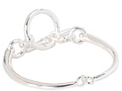 LAUREN Ralph Lauren - 7 1/2 Large Horse Bit Link w/Ring Toggle Bracelet (Silver)