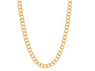 LAUREN Ralph Lauren - 18 Small Curb Chain w/Medallion Key Charms Necklace (Gold)