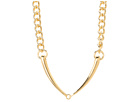 LAUREN Ralph Lauren - 18 Chain w/Horse Bit Frontal Collar Necklace (Gold)