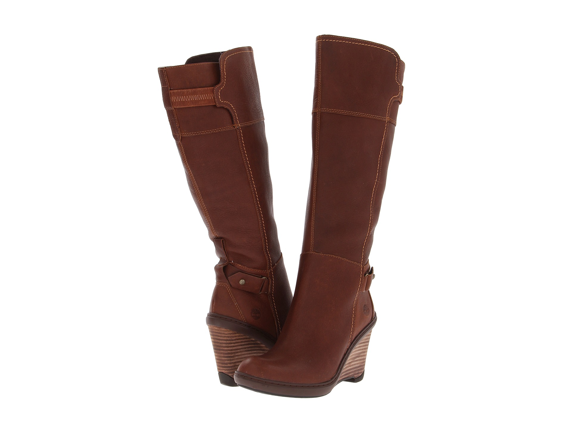 Timberland Earthkeepers Stratham Heights Wedge Boot Brown | Shipped ...