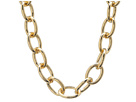 LAUREN Ralph Lauren - 17 Large Oval Link w/Ring Toggle Necklace (Gold)