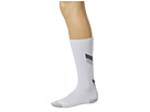 Nike - Nike Elite Running Support Anti-Blister Lightweight (1-Pair Pack) (White/Strata Grey/Nano Grey/Nano Grey 1)