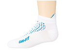 Nike - Running Anti Blister Lightweight Cotton Low Cut Tab (White/Green Abyss/Green Abyss/Green Abyss)