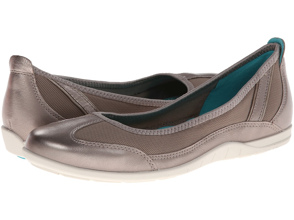 ECCO Bluma Summer Ballerina (Moon Rock) Women