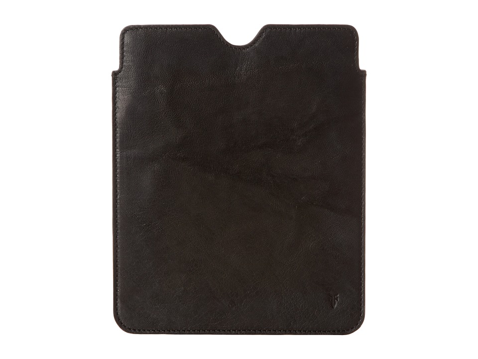 Frye Cameron iPad Sleeve (Black Antique Soft Vintage) Wallet