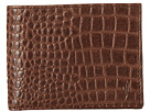 Cole Haan - Slim Billfold Wallet (Chestnut Croc Print)