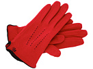 LAUREN Ralph Lauren - Contrast Points Touch Glove (Rich Red/Black)