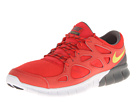 Nike - Free Run+ 2 (Light Crimson/White/Black/Bright Citron)