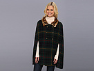 LAUREN Ralph Lauren - Tartan Fur Edwardi Cape (Macleod Ancient Tartan)