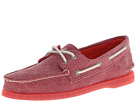 Sperry Top-Sider - A/O 2-Eye Stonewashed (Red)