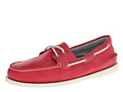 Sperry Top-Sider - A/O 2-Eye Washed (Coral) - Footwear