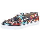 Sperry Top-Sider - Bahama 2-Eye Vulc Hawaiian Print (Navy Print) - Footwear