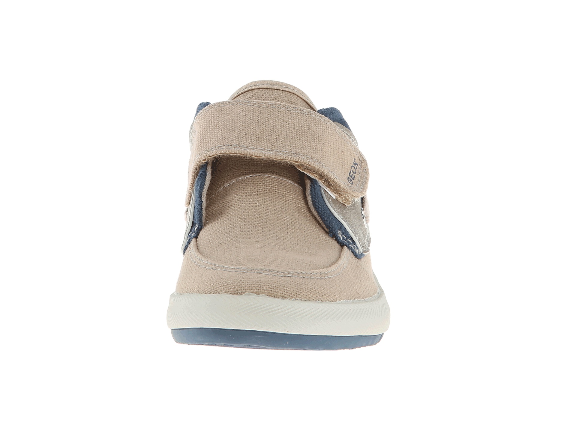 ... Boy Boat Shoe 35 Toddler Little Kid Sand Navy | Shipped Free at Zappos
