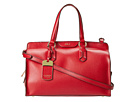 LAUREN Ralph Lauren - Tate Satchel (Red/Cocoa)