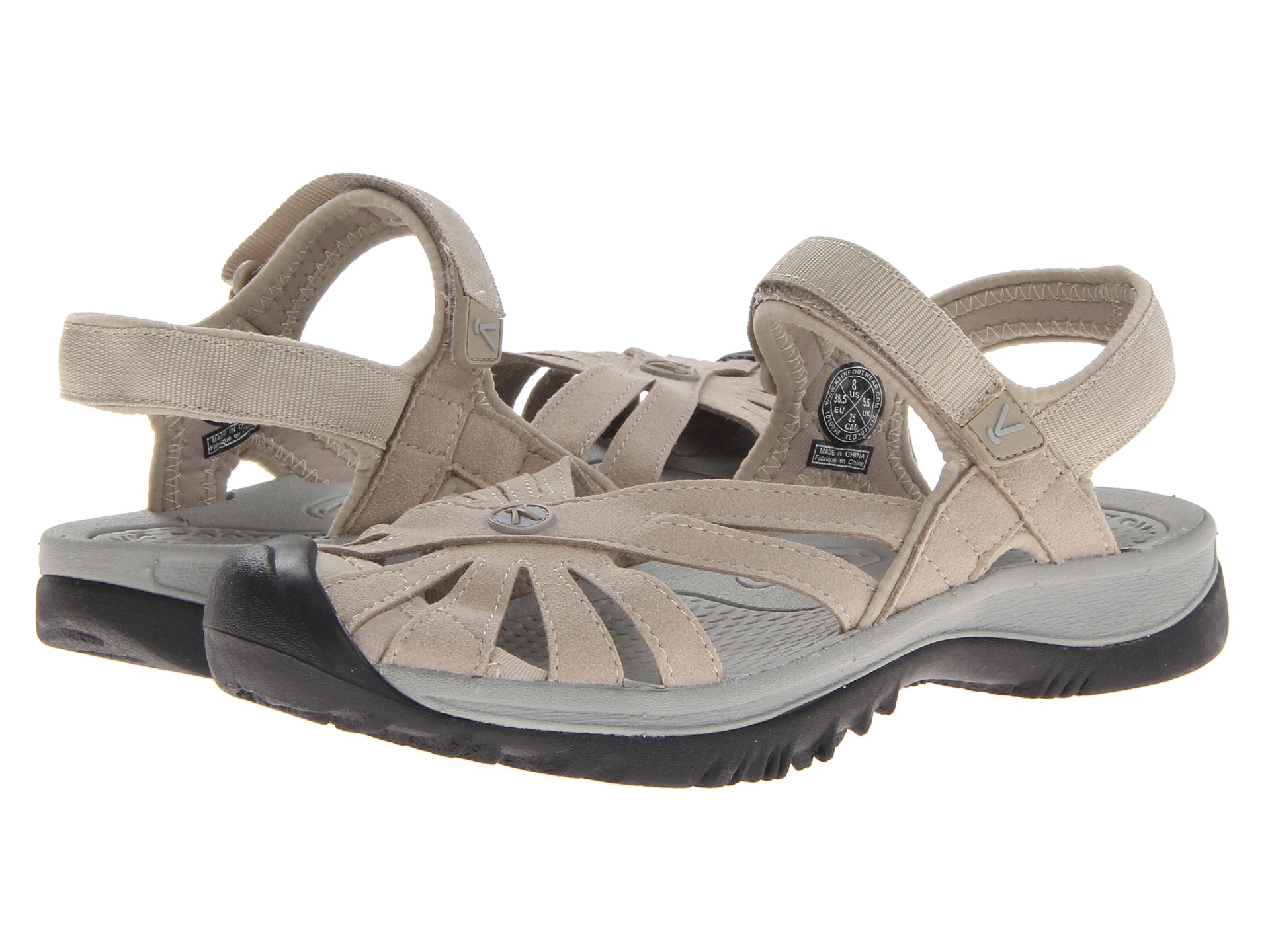 Keen Rose Sandal AluminumNeutral Gray - Zappos Free Shipping BOTH ...