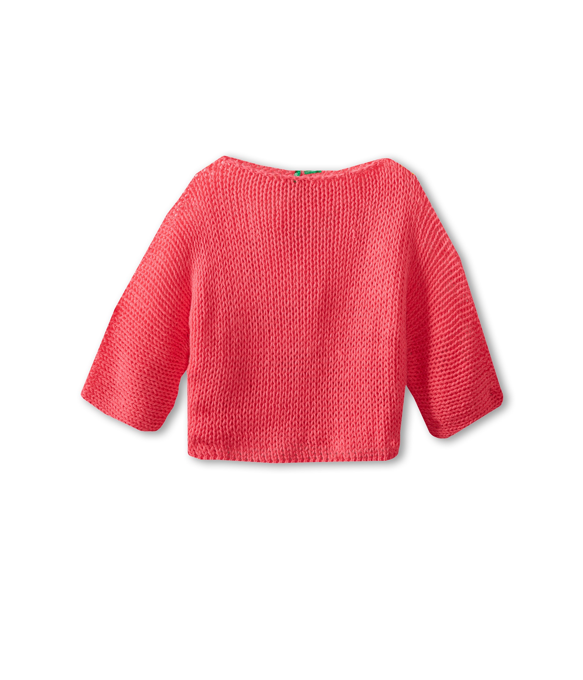 United Colors Of Benetton Kids Girls Short Cropped Knit Sweater Little 