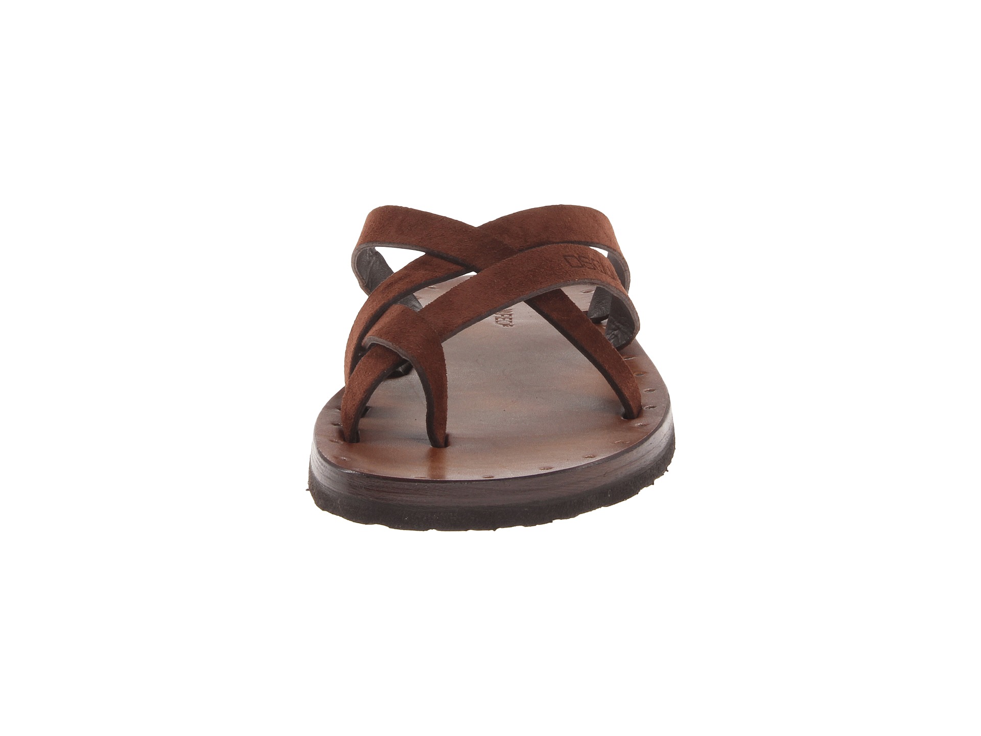 ... Jesus On The Beach Toe Ring Sandal Marrone | Shipped Free at Zappos