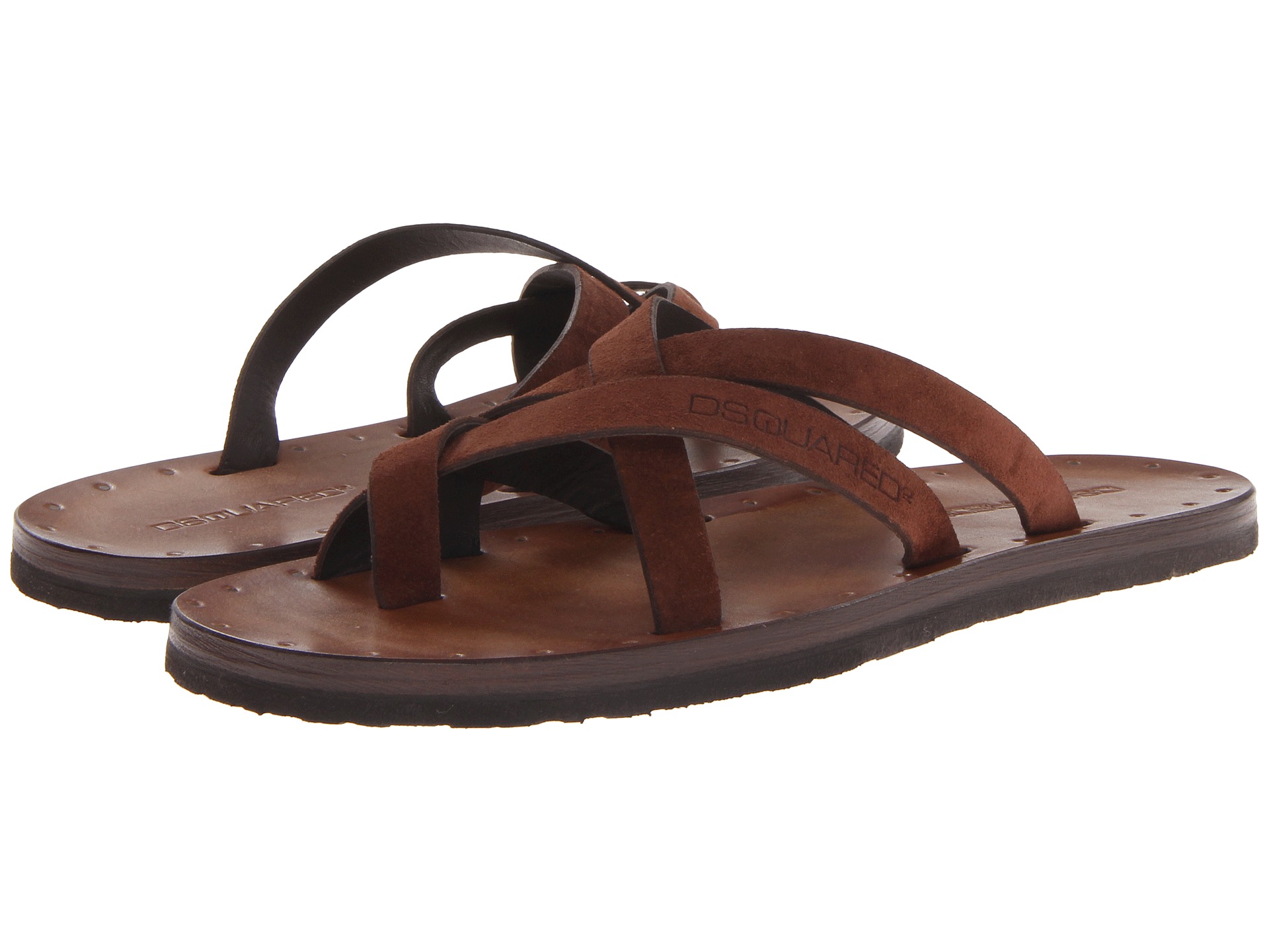 ... Jesus On The Beach Toe Ring Sandal Marrone | Shipped Free at Zappos