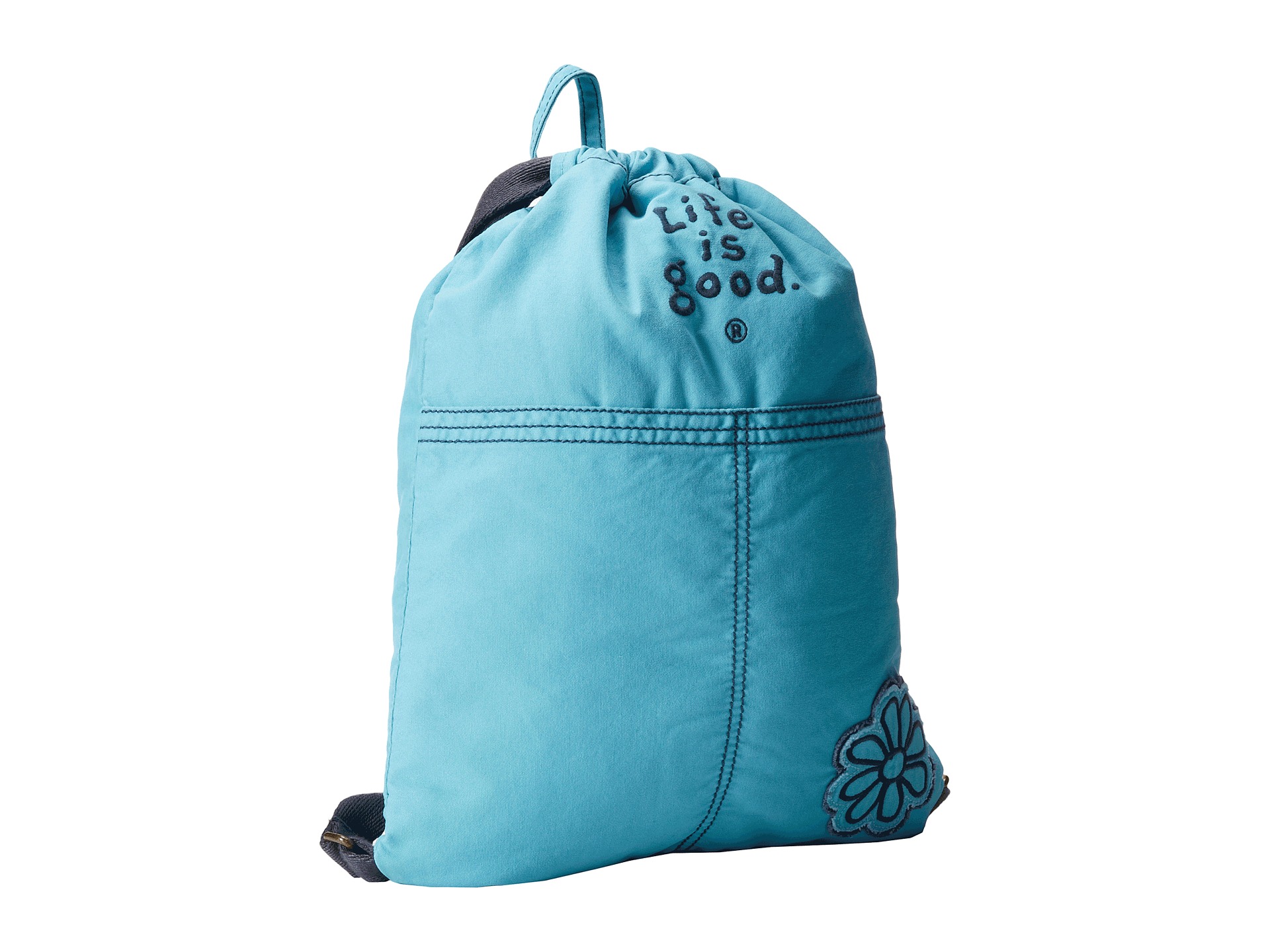 ... Is Good Essentials Cinch Sack Surfer Blue | Shipped Free at Zappos