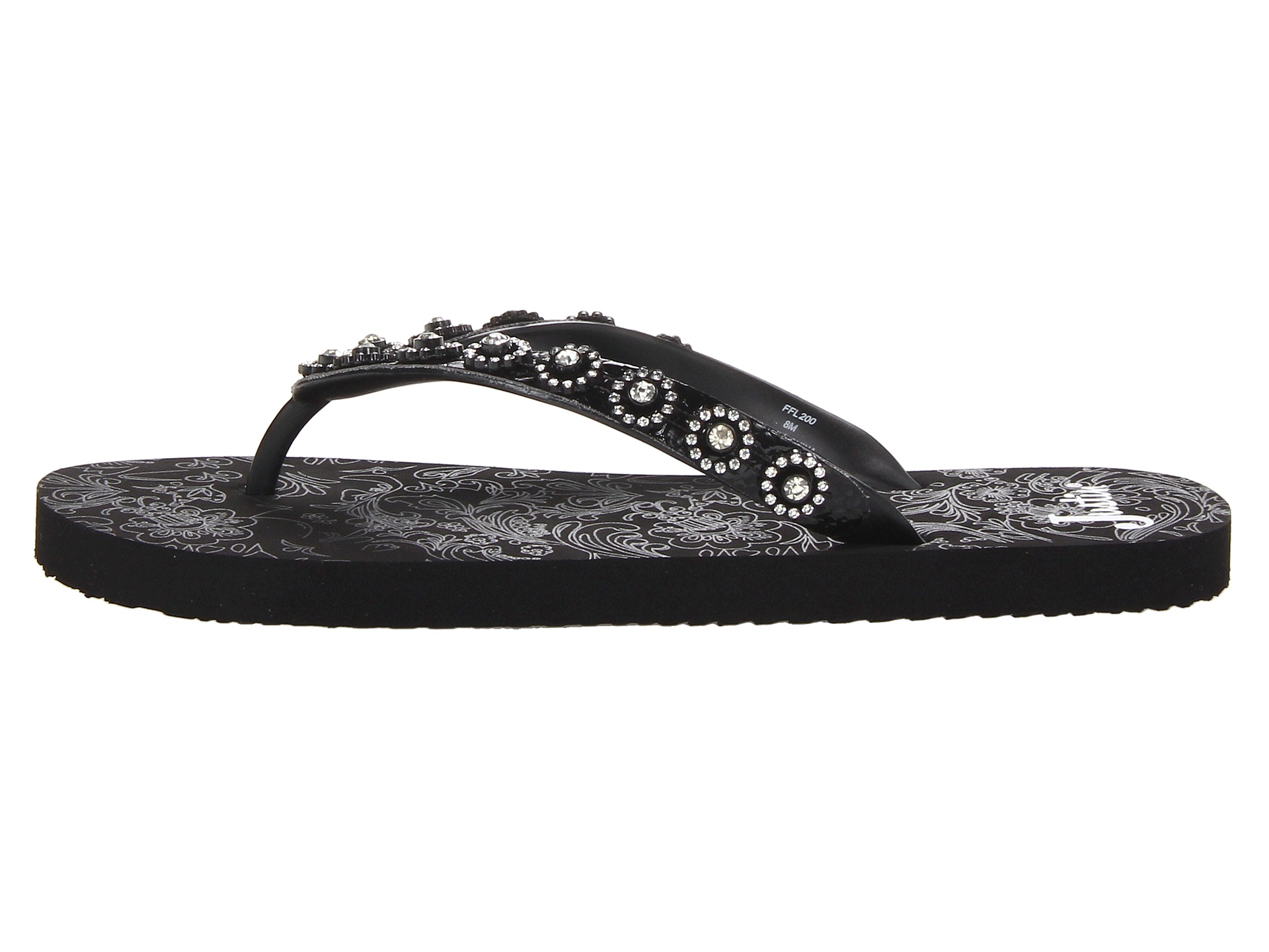 justin flip flops men's