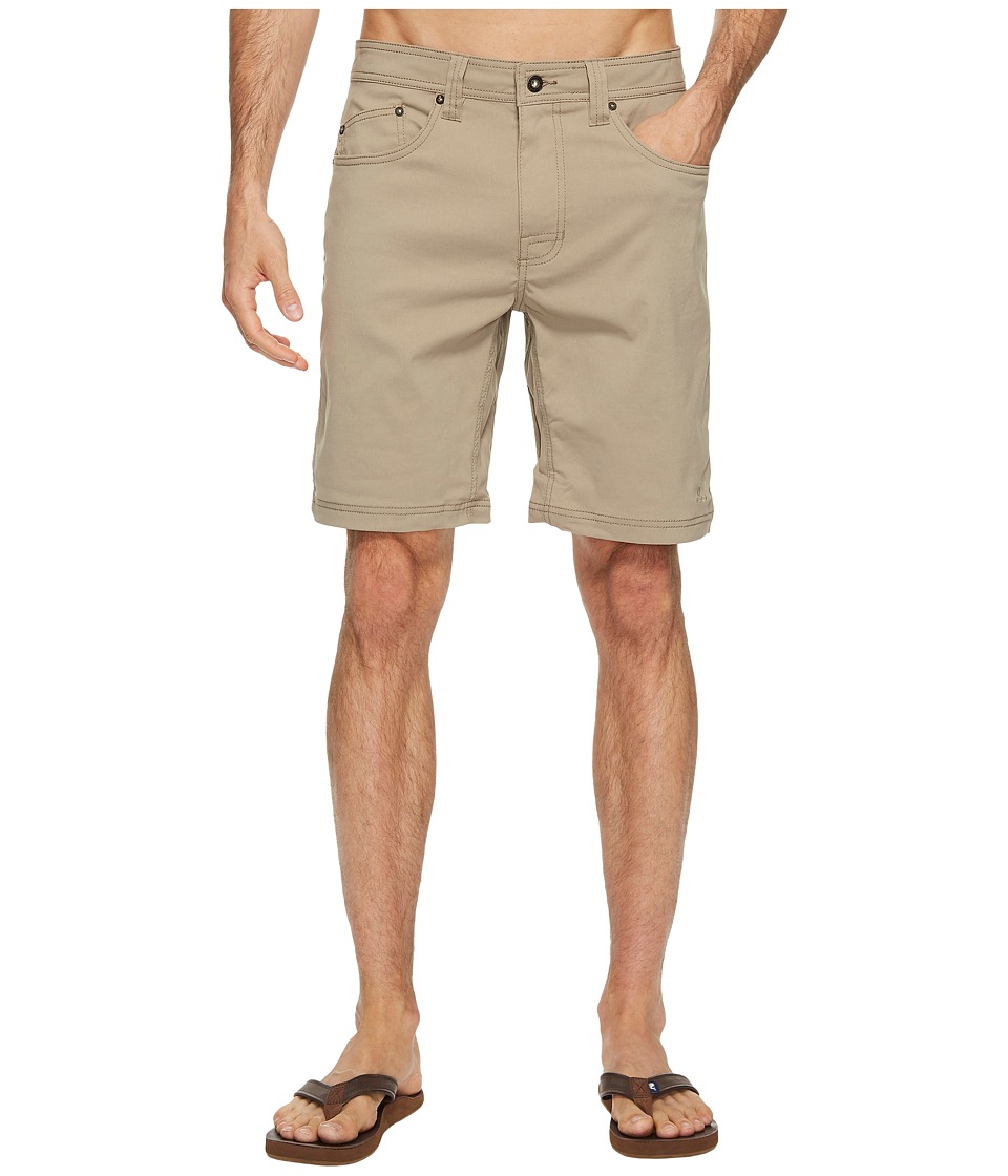Prana Brion Short (Dark Khaki) Men