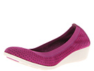 Cole Haan - Gilmore Wedge (Viola Suede Perf) - Footwear