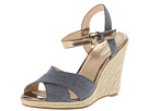 Cole Haan - Hart Wedge (Denim/Ch Gold Specchio) - Footwear