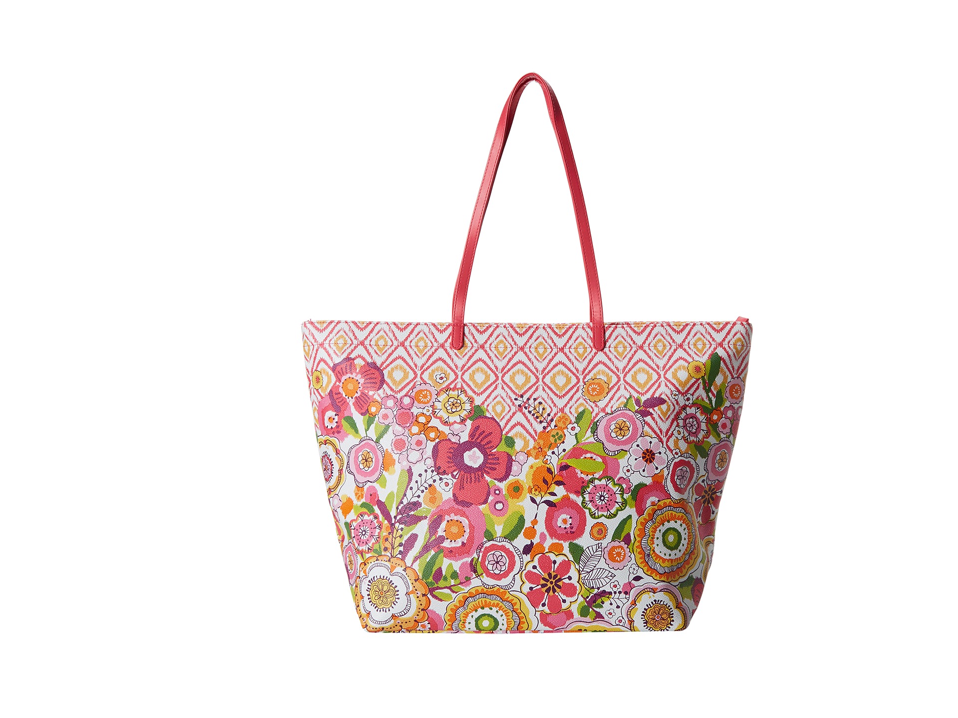 Vera Bradley Pattern Play Tote Clementine | Shipped Free at Zappos