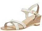 Cole Haan - Melrose Low Wedge (Ivory/Sandstone) - Footwear