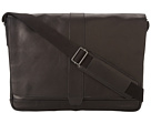 Cole Haan - Madison Collection Messenger (Black) - Bags and Luggage