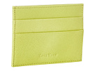 Cole Haan - Madison Collection Card Case/Money Clip (Sprig Saffiano) - Bags and Luggage