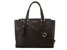 Cole Haan - Berkeley Small Satchel (Black) - Bags and Luggage