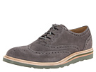 Cole Haan - Christy Wdg Ghilley (Dark Gull Grey Suede) - Footwear