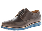 Cole Haan - Lunargrand Long Wingtip (Dark Gull Grey/Seaport) - Footwear
