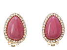 LAUREN Ralph Lauren - FW-Organic Shape Stone With Pave Drop (Amy/Gold)