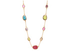 LAUREN Ralph Lauren - NK-18 Small And Medium Organic Shapes Tones With Pave Illusion With Lobster Closure (Multi/Gold)