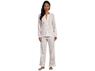 LAUREN Ralph Lauren - Dangerous Liaisons L/S Button Front PJ Set (Bernadette Floral Pink)