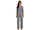 LAUREN Ralph Lauren - Verona Knits PJ Set (Verona Stripe Black)