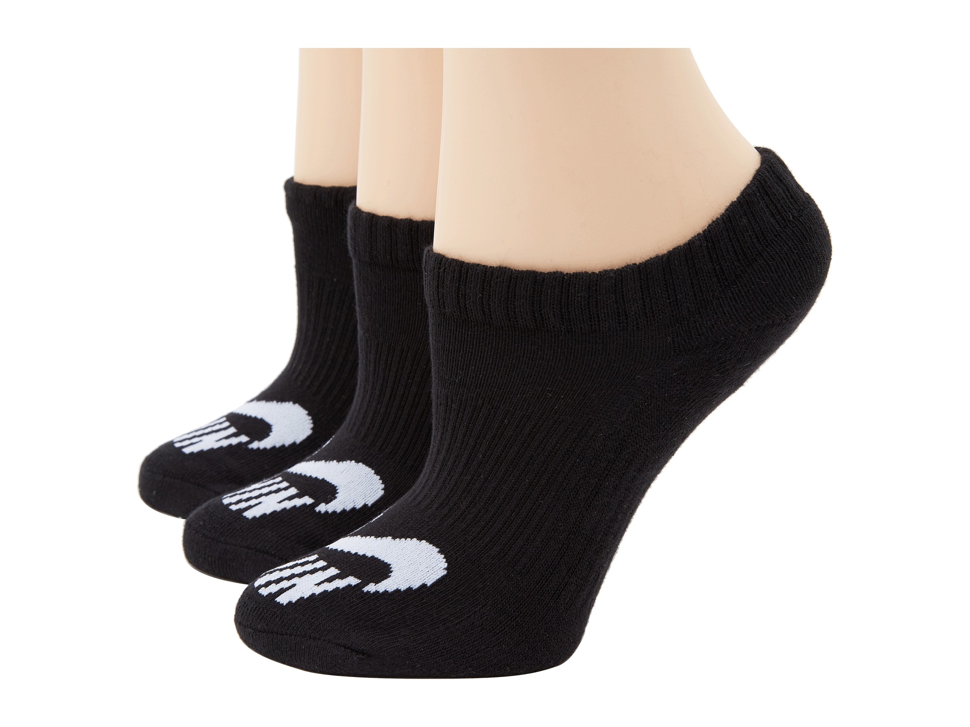 Nike SB SB 3-Pack No Show Socks - Zappos Free Shipping BOTH Ways