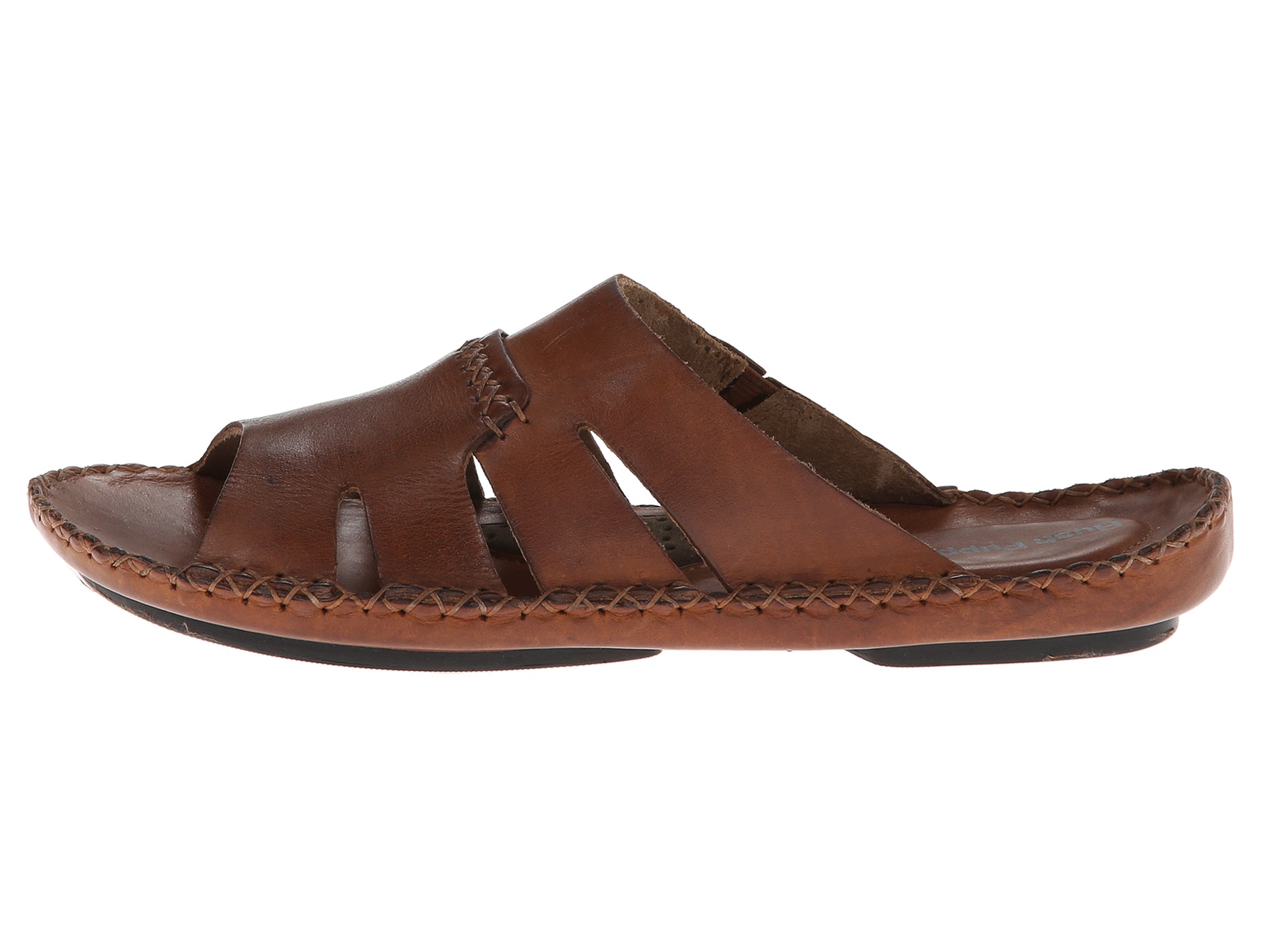 Hush Puppies Morocco Slide Ii Tan Leather | Shipped Free at Zappos