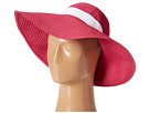 LAUREN Ralph Lauren - Signature Sun Hat (Deep Magenta/White)